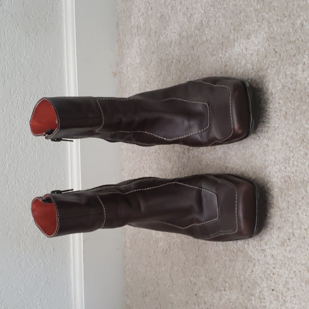 Kenneth Cole Reaction women's leather boots